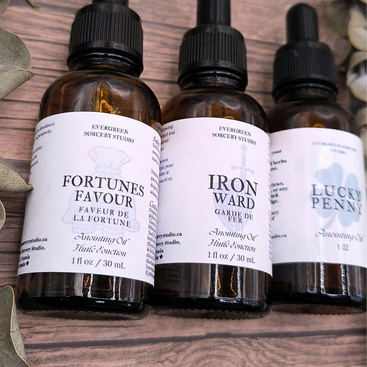 Fortune and Protection Ritual Oil Bundle | Opportunity, Abundance, and Protection