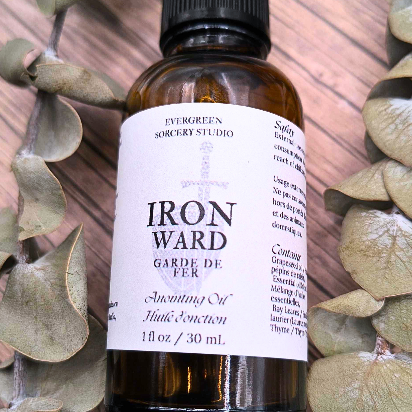 Iron Ward Ritual Oil | Protection and Warding