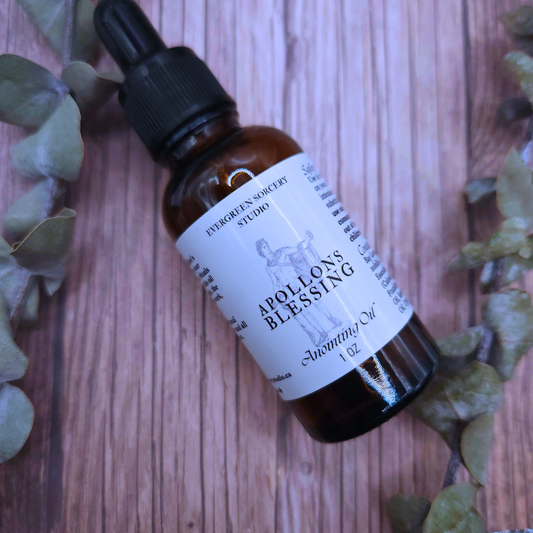 Apollon’s Blessing Devotional Oil | Divination, Creativity, and Intuition
