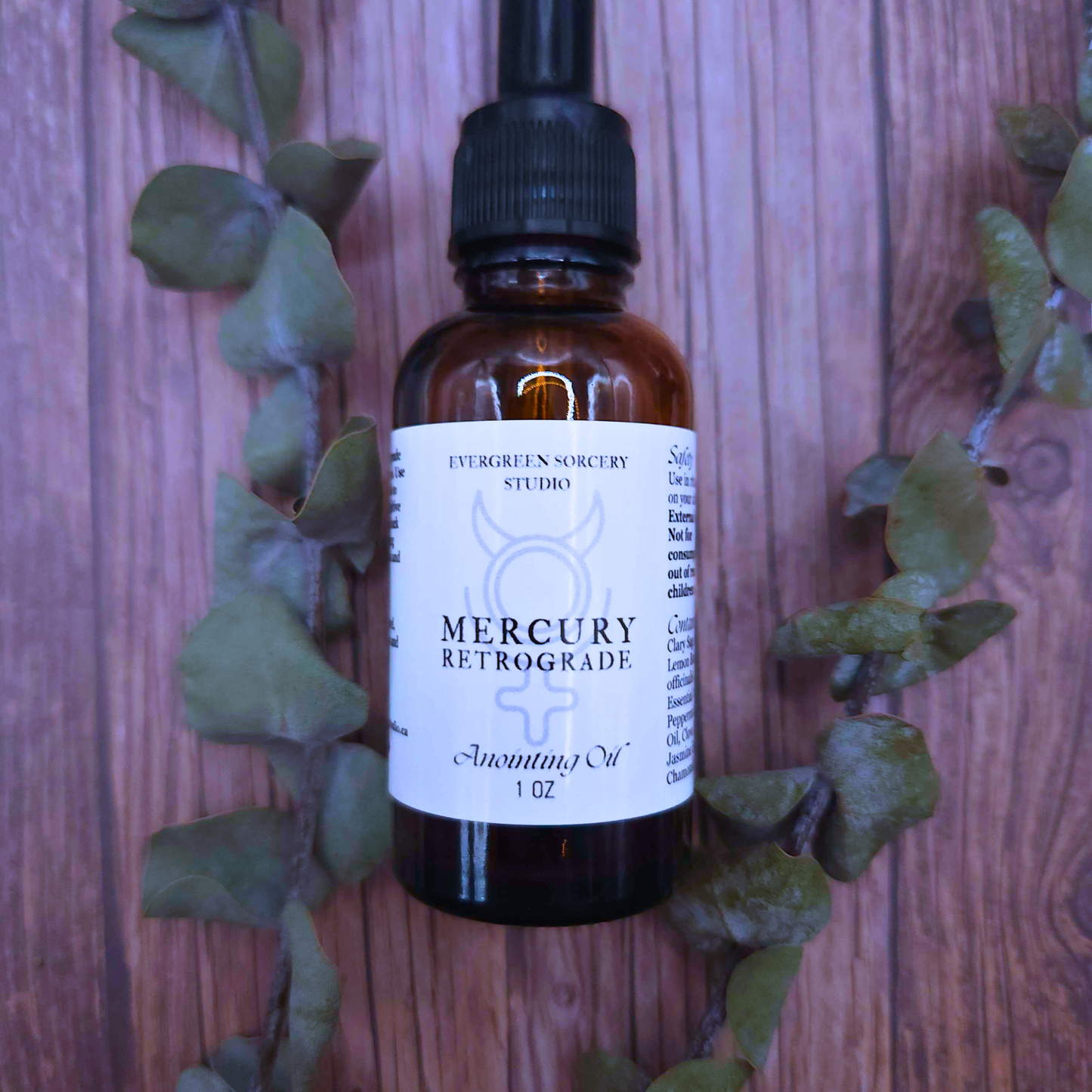 Mercury Retrograde Ritual Oil | Communication, Clarity, and Protection