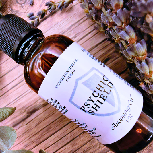 Psychic Shield Ritual Oil | Aura Shielding and Energetic Protection