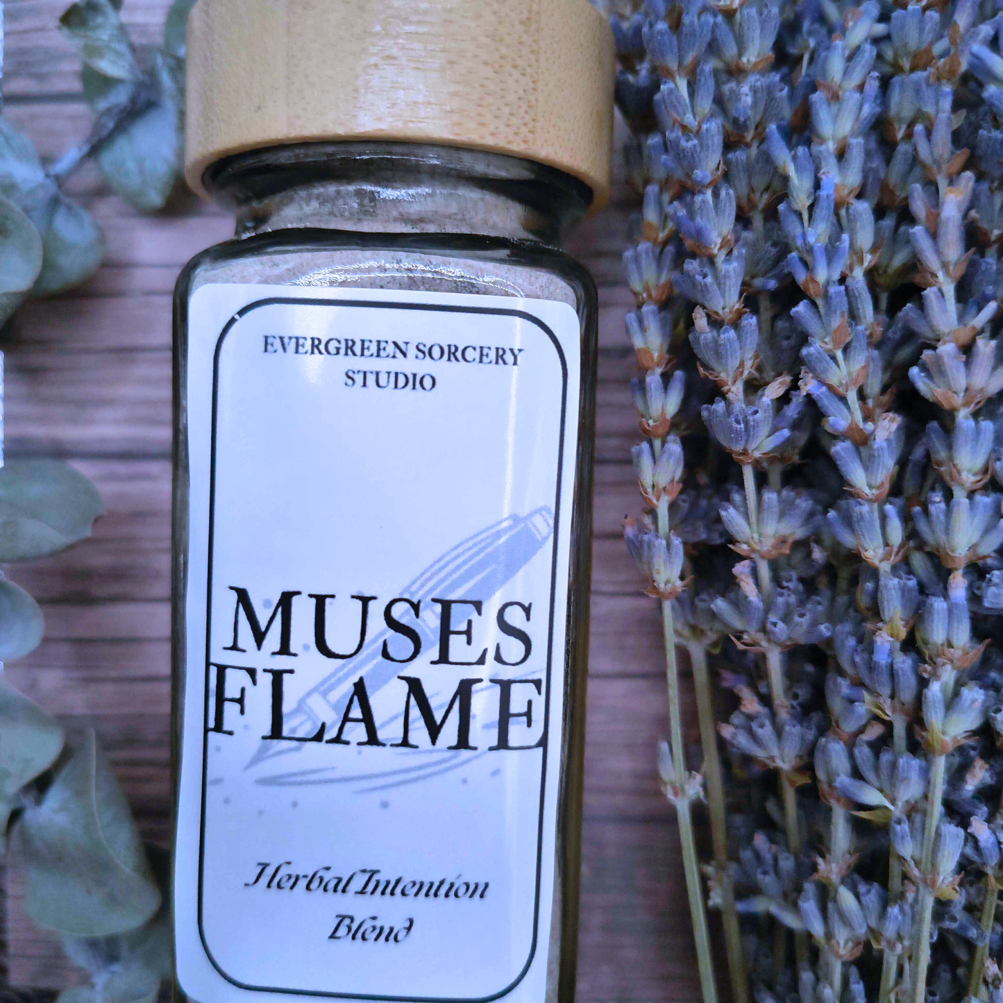 Muse’s Flame Ritual Powder | Creativity, Focus, and Inspiration