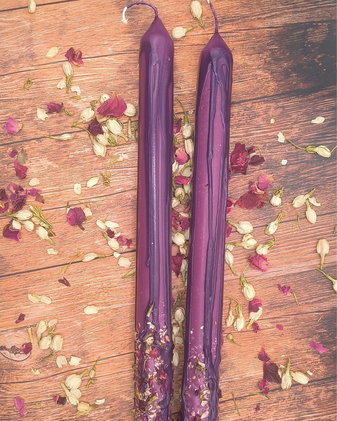 Persephone 10" Taper Unscented Soy Wax Candles